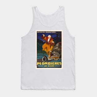 Plombières les Bains Vintage Poster 1931 Tank Top